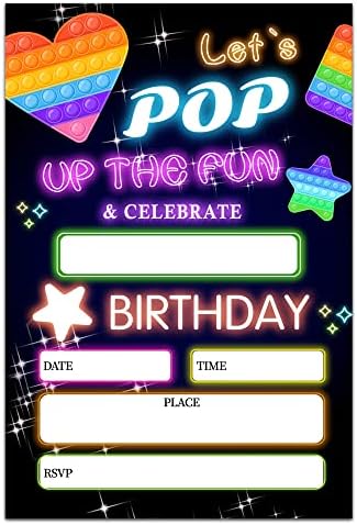 הזמנות למסיבת יום הולדת, לילדים נערים ילדים או בני נוער קופצים בכרטיסי הזמנה למסיבות, ציוד לחגיגת