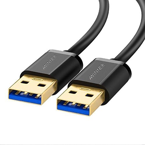 Awinner® מצופה זהב מהירות סופר USB 3.0 זכר לאחריות להחלפת חיים ללא כבלים זכר