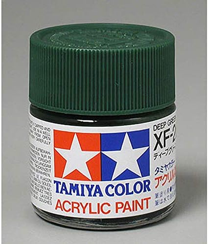 Tamiya Acrylic XF26 שטוח ירוק עמוק TAM81326 Plastics Paint Acrylic