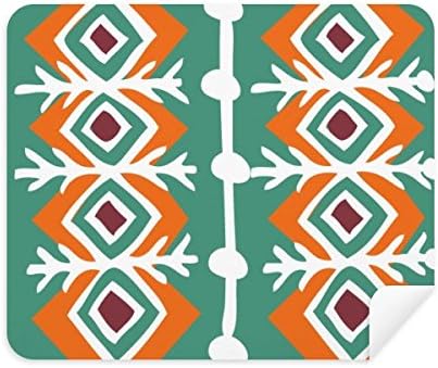 ירוק דפוס מקסיקו טוטמים תרבות עתיקה ניקוי בד מסך מנקה 2 יחידות זמש בד