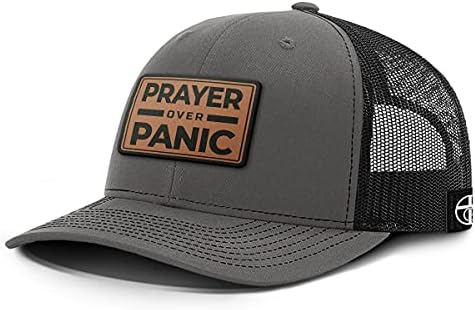 שלנו אמיתי אלוהים תפילה מעל פאניקה עור חזרה רשת כובע נוצרי אמונה בייסבול כובע