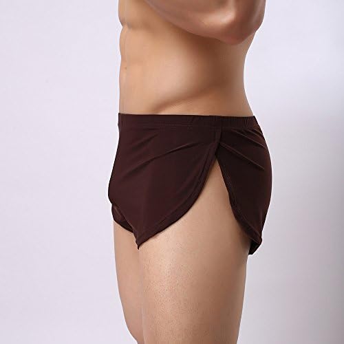 תחתונים נושמים לגברים כותנה בוקסר מכנסיים קדמי תמצית בליטה ספורט ביצועים גבריים תחתונים גבריים