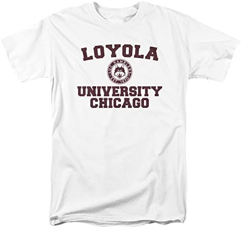 אוניברסיטת לויולה שיקגו מעגל רשמי לוגו יוניסקס חולצה למבוגרים