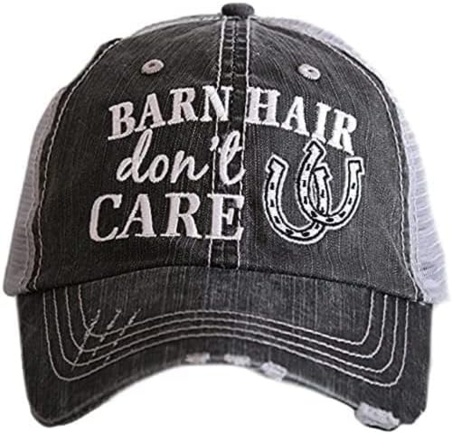 שיער אסם קטידיד לא אכפת מכסה בייסבול - כובע משאיות לנשים - כובע שמש חמוד מסוגנן