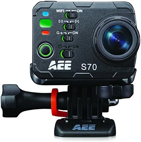 Aee Technology S70 S70AEE מצלמת וידאו אטומה למים עם זום דיגיטלי 10X עם LCD בגודל 2 אינץ '