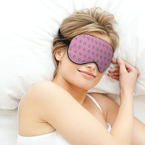 בוסטון טרייר צרפתי בולדוג 5 מסכת שינה מסכת עיניים ניידת עם כיסוי עיניים עם רצועה מתכווננת לגברים נשים