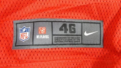 2012 קליבלנד בראונס 83 משחק הונחה ג'רזי תרגול אדום 46 DP40990 - משחק NFL לא חתום משומש גופיות