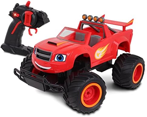 NKOK BLAZE ו- Monster Machines RC: Blaze Performance Blaze - Nickelodeon, משאית מפלצת שלט רחוק