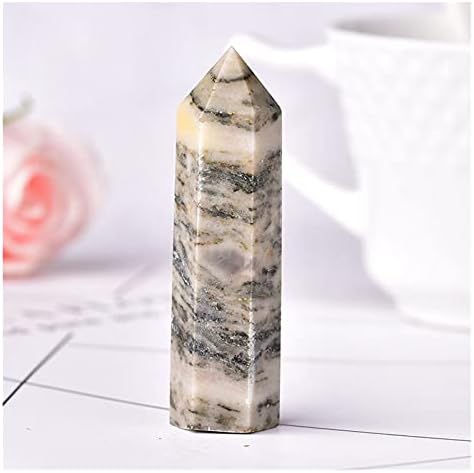 Shitou2231 1pc אבנים טבעיות נקודת גביש 36 מגדל צבע אמטיסט קוורץ קוורץ ריפוי אנרגיה אבן עפרות
