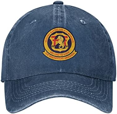 פייטי גדוד 2, 4 נחתים כובע מתכוונן אופנה כובע מזדמן כובע משאית כובע אבא כובע יוניסקס