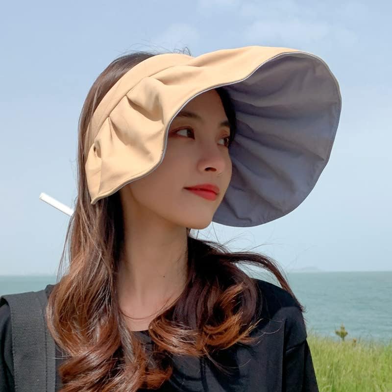 קיץ-מקור-סאנו-סו-סו-סאור מתקפל כובע פיקניק חוף חוף חוף הגנה מפני הגנה מפני נשים לנשים