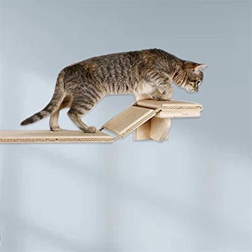 חתולי סולם צעדים100 סמ לחיות מחמד בטוח קיר הר טיפוס מדרגות קיר רכוב קפיצות פלטפורמת חתולים