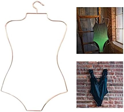 Leefasy 4PCS צורת גוף גוף קולב בגד ים בנות יוניסקס מחזיקת לבוש, קולב בגדי מתלה מעיל קולב בגד