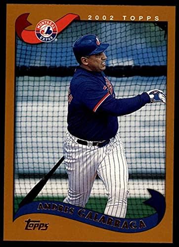2002 Topps 39 T Andres Galarraga Montreal Expos NM/MT Expos