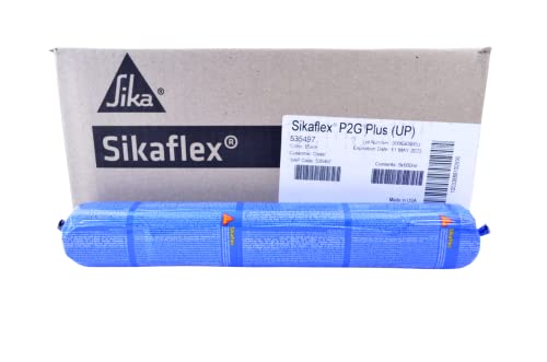 Sikaflex p2g+ urethane זכוכית אוטומטית, איטום דבק 9 נקניקיות/נייר כסף עם סיקה 207 פריימר