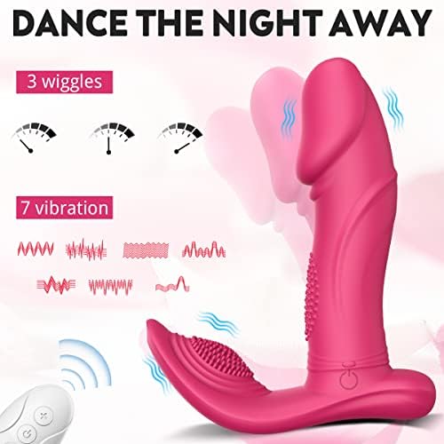 צעצוע ורד מתנודד G-Spot Vibrator-Latune SAM, ויברטור דגדגן לוחש-קוואט עם מרחוק, 3 מתנודדים ו 7 רטט