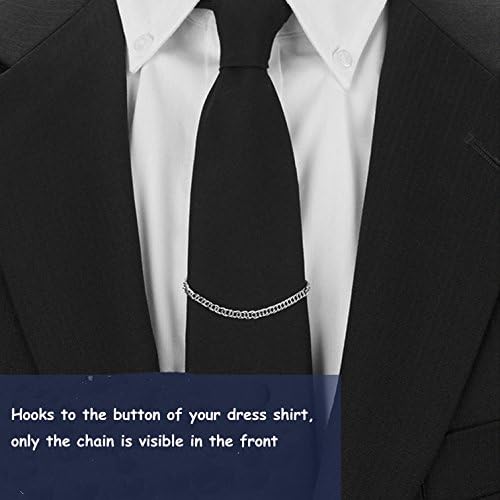 גברים של עניבת שרשרת אופנה עניבה קישור נובל עניבה שרשרות עבור עסקי חתונה חבילה של 3