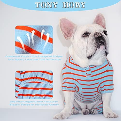 חולצת כלבים של טוני הובי, סרבל סרבל עם כלבים עם 4 רגליים, כלבים עם צווארון אחיד בייסבול, בגדי