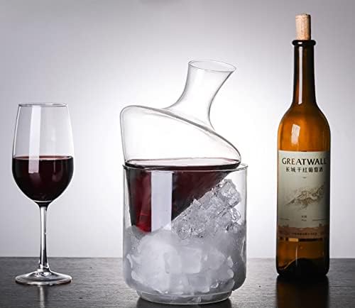 כוס יין קתילדי קריסטל קלאסי משוקלל עבה משוקלל ביד תחתונה קריסטל בקופסת מתנה מושלמת לסקוטון בורבון מנהטנס קוקטיילים