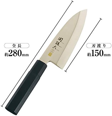 KAI SEKI MAGOROKU KINJU ST יפנית סכין DEBA 150 ממ