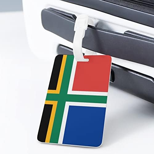 תוויות מזוודות דגל צלב נורדי דרום אפריקה למזוודה מזהה מזהה מזהה TPU תוויות TPU רכות