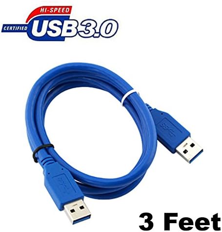 imbaprice USB 3.0 זכר ל- USB 3.0 כבל מהירות גבוהה זכר