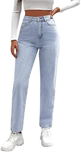 נשים בתוספת מכנסיים צבע גבוהה נשים אלסטי ג 'ינס כיס ג' ינס מוצק מותניים דק כפתור מכנסיים נשים של ג ' ינס נשים