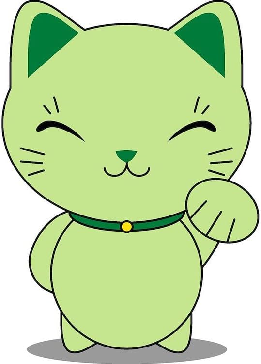 קפה מנקי נקו ירוק מזל חתול ממוסגר אריח ממוסגר אריח, דקורטיבי אריח קיר תלוי