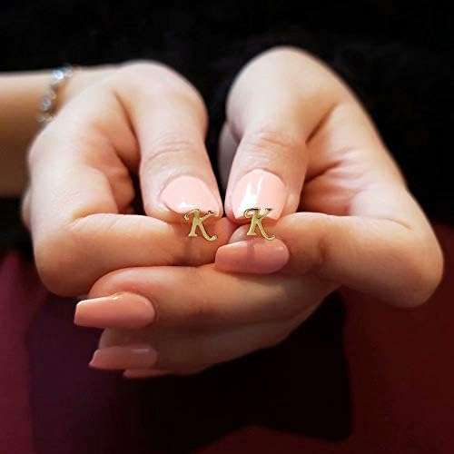סטרלינג כסף עגילים, 925 סטרלינג כסף ראשוני עגילי זהב מצופה היפואלרגנית עגילים לנשים בנות רגיש אוזניים