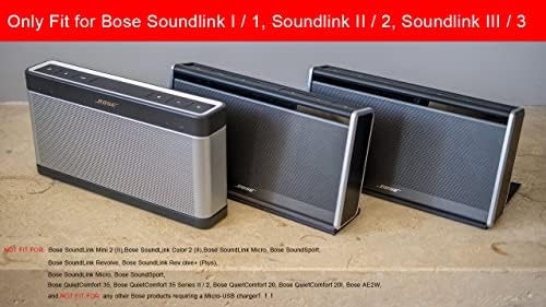מתאם AC קיר קיר החלפה מתאם ל- Bose-Soundlink I, II, III, 1/2/3 רמקול Bluetooth אלחוטי 404600 414255 306386-101