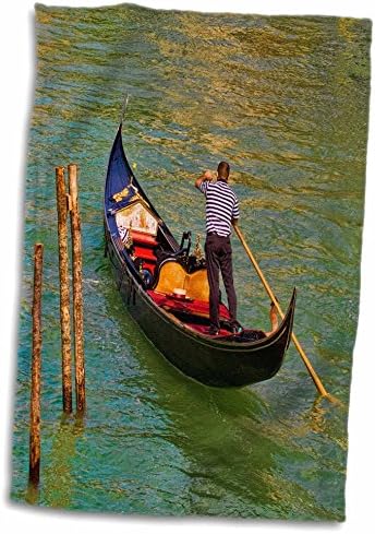 סירות גונדולה ורדים 3-התעלה הגדולה של ונציה-איטליה-האיחוד האירופי16 בבה0179-ביל בכמן יד/מגבת ספורט, 15