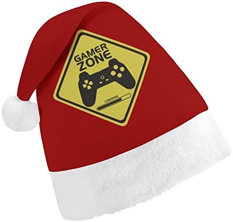 משחק מצב על אזהרת סימן קטיפה חג המולד כובע שובב ונחמד סנטה כובעי עם קטיפה ברים ונוחות אוניית חג המולד