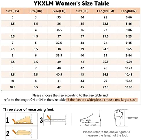 YKXLM נעלי ריקוד אולם הנשפים של YKXLM סגורה רצועת T-Strap סלסה לטינית טנגו תרגול ביצועים אופי רוקד