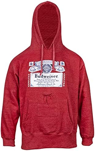 Budweiser Red Beer Coachie Hoodie גדול