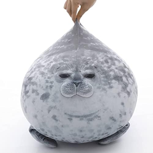 Epeying Blob Blob Seal כרית שמנמנה 3D חידוש ים אריה בובה קטיפה צעצוע ממולא תינוק שינה לזרוק מתנות