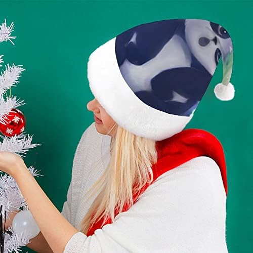 צפרדע כובע פנדה חג המולד כובע רך קטיפה סנטה כובע מצחיק כפה עבור חג המולד לשנה חדשה חגיגי מפלגה
