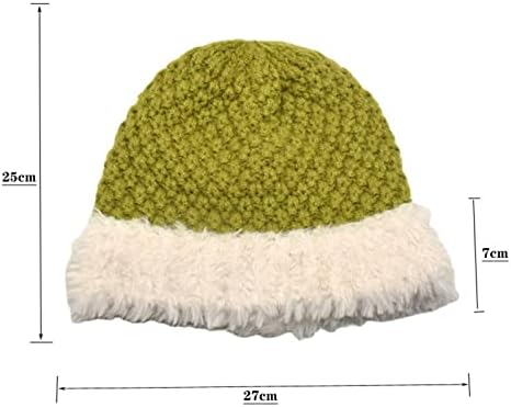 גברים של כובע עבור שלג נשים גברים סרוג חם כובע חורף אופנה ספורט צבע דוב כובעי השערות דביבון חם