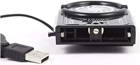 QONBV MINI VACUUM USB קירור אוויר חילוץ חילוץ קירור למחשבים ניידים ציוד היקפי מחשב שחור LED LED שחור