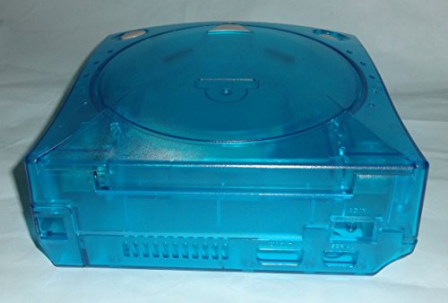 החלפת מארז פגז כחול שקוף עבור קונסולת Sega Dreamcast