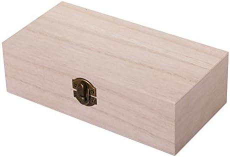 Gezichta מעץ אחסון קופסאות נעילה מקשה לקלטת נשיאת שטח חיסכון במארגן מיכל מתנה מלבן מלבן מלבן תכשיטים מלאכה
