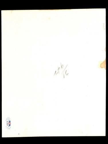 Bucky Harris PSA DNA חתום מקורי 8x10 חתימות תמונות ינקי - תמונות MLB עם חתימה