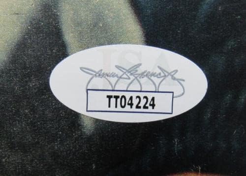 קרל יסטרזמסקי חתום על חתימה אוטומטית 8X10 מגזין חתוך תמונה JSA TT04224 - תמונות MLB עם חתימה חתימה