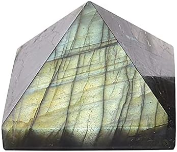 Laaalid xn216 1pc טבעי Labradorite פירמידה אנרגיה אבן רייקי קישוטים