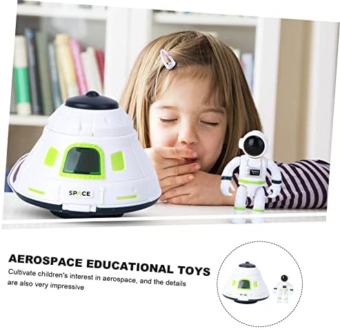 צעצועים 1pc 1pc צעצועים חלל פופ לילדים מטוס צעצועים צעצועים ילדים צעצועים אסטרונאוט רובוט בנים בחלל החיצוני
