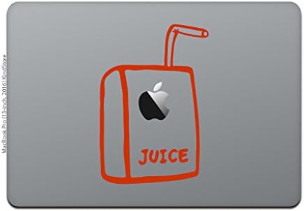 חנות חביבה MacBook Pro 13/15 /12 מדבקת מדבקה של מקבוק מיץ תפוחים אדום M782-R