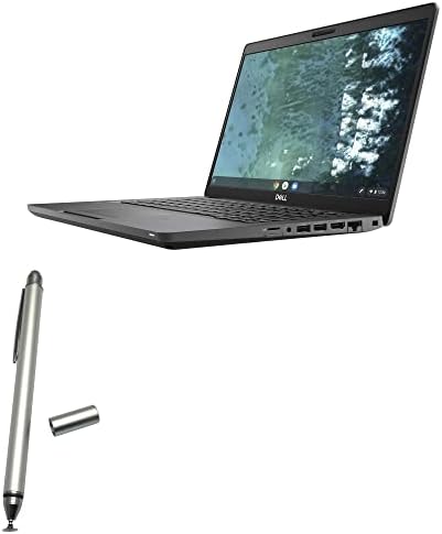 עט גרגיל קופסא תואם ל- Dell Latitude 14 Chromebook - חרט קיבולי Dualtip, קצה סיבים קצה קצה קיבולי עט עט -
