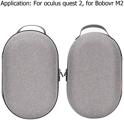 שקית משקפי VR ניידים גוונים, מארז נשיאה עבור Oculus Quest 2, מקרה נשיאה של חומר מורכב עבור Oculus Quest 2