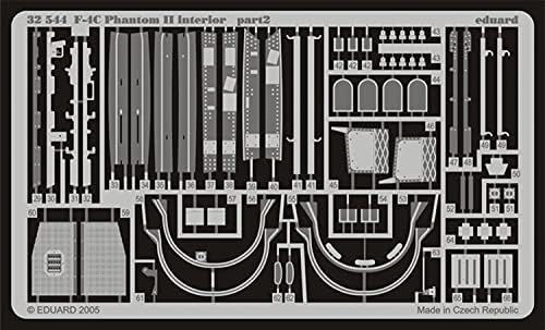 אביזרי Eduard-32544 אביזר לייצור דגם F 4 ° C פנטום II פנים לערכת Tamiya