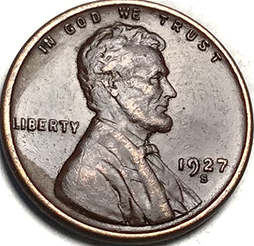 1927 S Lincoln Cent Cent Penny מוכר בסדר מאוד