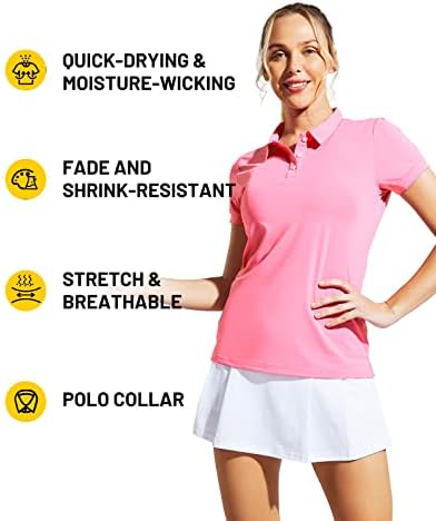 חולצות פולו של גולף נשים של נשים